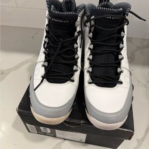 Jordan 9 Retro White and Black